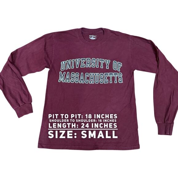 Vintage Tees - Champion University of Massachusetts Graphic Tee*SZ S - Picture 2 of 4